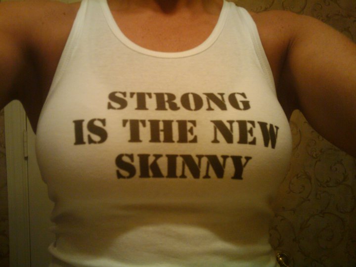 Strong is the New Skinny Tank Top