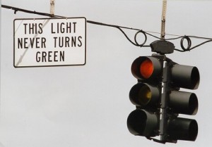 this light never turns green