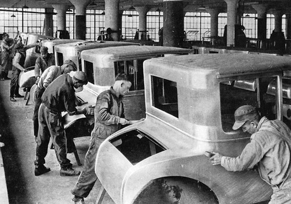 A Ford Assembly Line