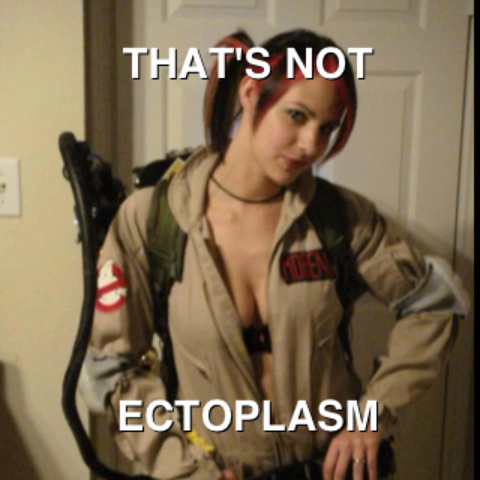 It's Not Ectoplasm Red Head Ghostbusters