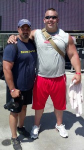 Strongman Mike Jenkins and CrossFit Coach and Box Owner Merle McKenzie