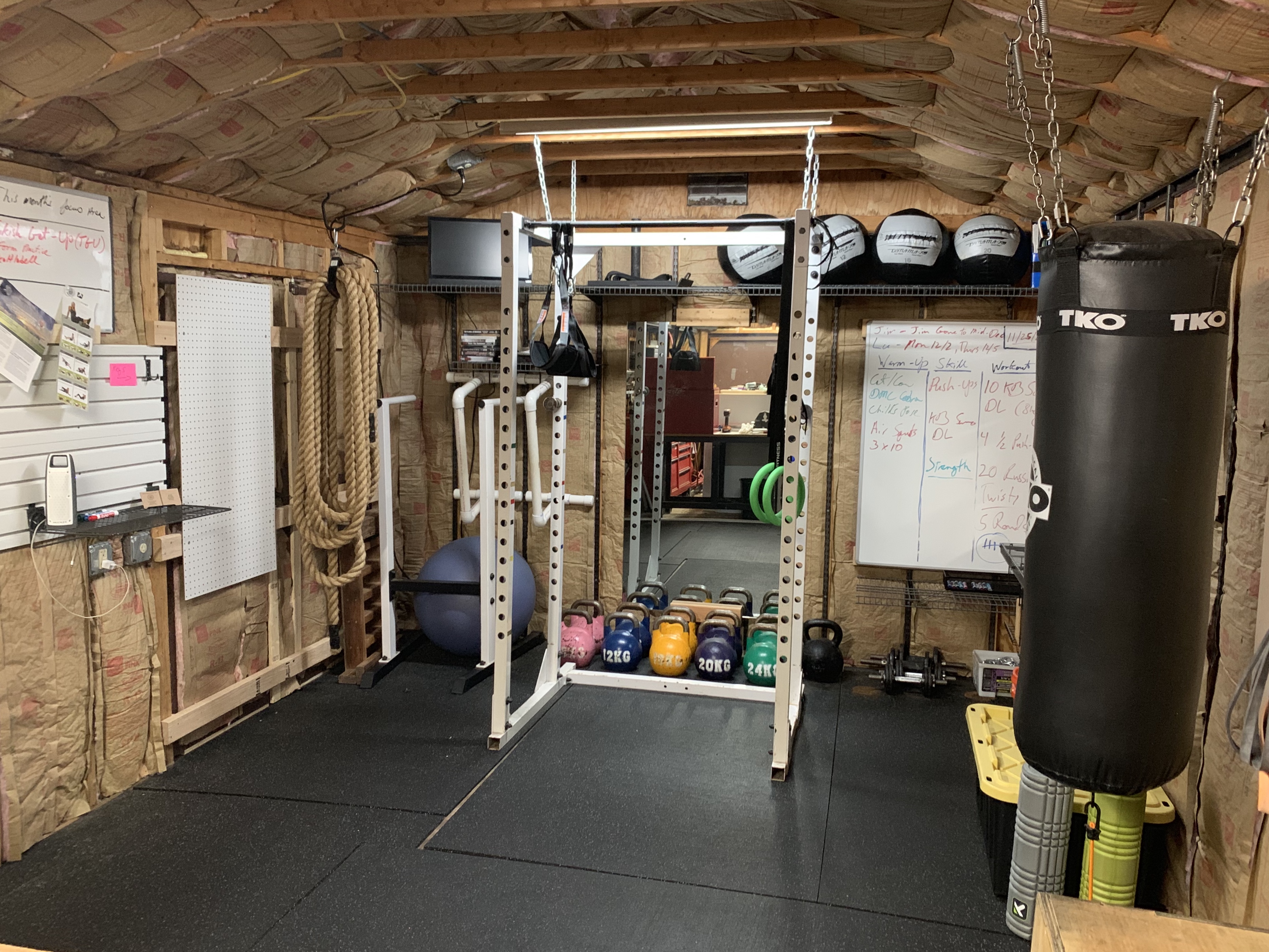Main training area of the gym