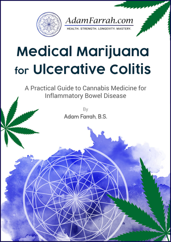 Medical Marijuana for Ulcerative Colitis book cover image.