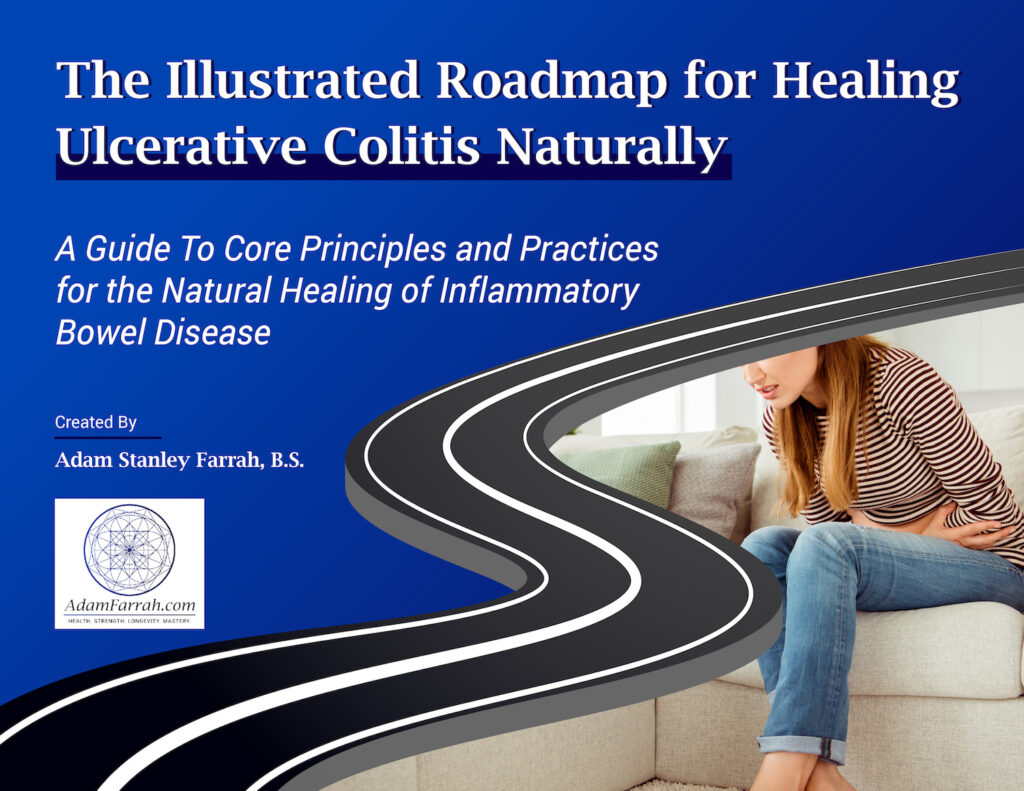The Illustrated Roadmap for Healing Ulcerative Colitis Book Cover.